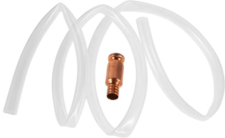 Ciieeo 1.5m Manual Fuel Siphon Hose for Transfer Liquid Transfer Pipe for Car Maintenance Durable Suction Pipe for Gasoline and Lubricants Practical Oil Pumping