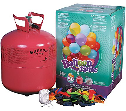 MKT HELIUM TANK PARTY KIT - Party Decor - 3 Pieces