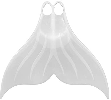 Finis Mermaid Swim Monofin for Snorkeling Diving Swimming Flippers Adult Men Womens (Small, White)
