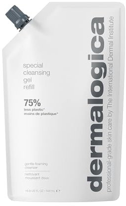 Dermalogica Special Cleansing Gel - Soap-Free Foaming Face Wash for All Skin Types - Gently Cleanses Without Stripping, Helps Maintain Skin’s Natural Moisture, 500ml Refill