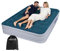 airzzZ SlumberPlus Air Bed - High Raise Flocked Non Slip Mattress - Quick Self Inflation & Deflation - Inbuilt Pump - Camping,Hiking, Caravan, Guest Bed - Comes With Carry Bag (Slumber Plus Double)