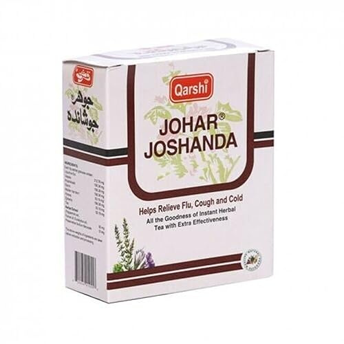Johar Joshanda Té de hierbas - Remedio para el resfriado y la gripe de hierbas - 6 bolsas