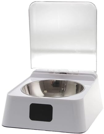 Jipersuo Intelligent Automatic Cat Food Dispenser With Infrared Sensor Detachable Bowl Automatic Lid Opening Suitable for and Cats To Use 15