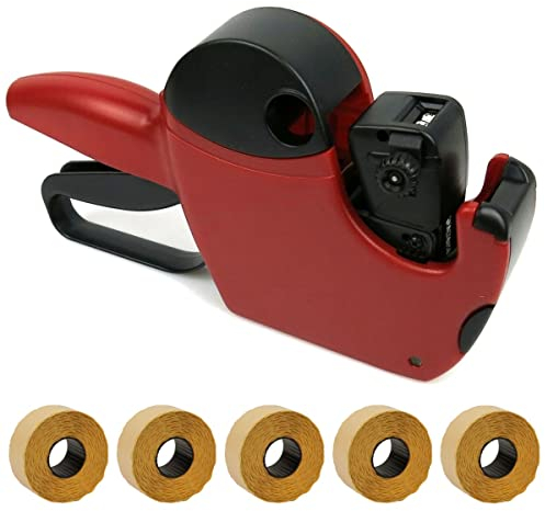 Preisauszeichner Jolly C6 6-stellig SET-ANGEBOT, einfacher Etikettenwechsel, unsere EMPFEHLUNG| inklusive 5 Etikettenrollen nach Wunsch | Auszeichner von PB-Onlinehandel