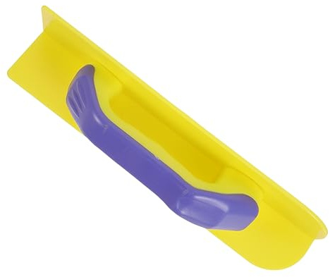 Hemobllo Heavy Duty Easy to Clean Plastic Masonry Trowel with Smooth and Even Plastering Effect Concrete Finishing Tool for Drywall and Plaster for Home Improvement and Construction