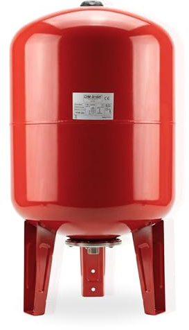 CHM GmbH® 100 l membranke vertikal, ståltank, tryckpanna max. 6 bar utvävningskärl