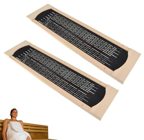 Tubo calentador de sauna infrarrojo de cerámica, panel de calefacción de 350 W para sala de vapor y spa, con protector de seguridad para uso doméstico, hotel y piscina
