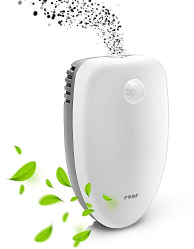 reer PureAir Ionen-Luftreiniger, wirkungsvolle Desinfektion der Raumluft mit Aktiv-Sauerstoff und UV-C-Licht, Klinik-Technologie, beseitigt 99,9% der Keime in der Luft