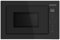 MICROONDAS INTEGRACION IMW-GBK25 INFINITON (CRISTAL NEGRO, 25L, Potencia 900W, Grill 1000W, Capacidad 25l, Plato 31,5 cm, Descongelador)