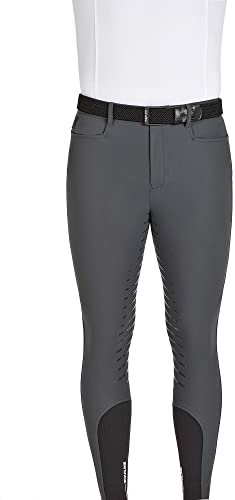Equiline Herren Reithose CRISPIAF FG Größe 52, Farbe Night Grey