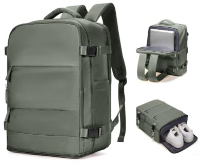 SZSYCN Zaino da Viaggio Aereo Cabina Ryanair 40x30x20 Wizzair Borse da Cabina per Ryanair 40x20x25 Bagaglio a Mano Easyjet 45x36x20 Zaino Multitasche Uomo Casual Borsa per Computer Portatile