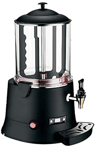 10L comercial fabricante de chocolate caliente, máquina eléctrica caliente dispensador de chocolate, para la calefacción de chocolate café leche té té té