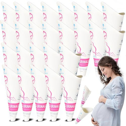 ZHYLUO Urinella für Frauen 50pcs Pinkelhilfe für Frauen,Tragbares Urinal,für Frauen Reisen & Camping, Wandern, Outdoor-Aktivitäten