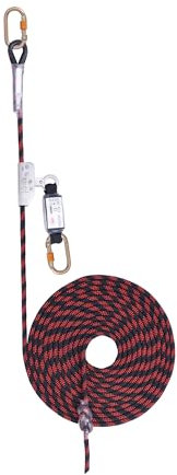 Guided Type Fall Arrester with Energy Absorber & Karabiner c/w 10m Anchorage Line