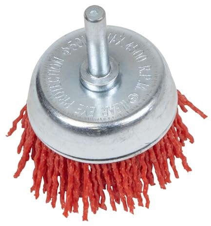 Sealey 50mm Nylon Filament Cup Brush with 6mm Shaft - NFB50