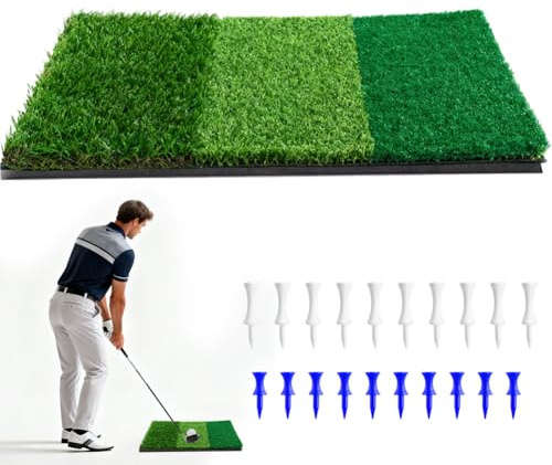 60x30 cm Golf Abschlagmatte mit Enge Lie, Rough und Fairway