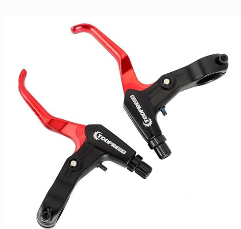 1 paio di leve del freno per bicicletta, in lega di alluminio, universali, per MTB/BMX, mountain bike, 2,2 cm di diametro