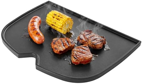 Denmay Gjutjärn grillplatta för Weber Q1100N gasgrill, gjutjärnsgrillpanna, reservdelar, Griddle Plancha tillbehör