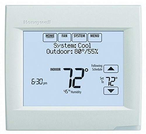 Honeywell TH8321WF1001/U Wi-Fi 8000 for Residential or Commercial Use, Stages Up to Up to 3 Heat/2 Cool