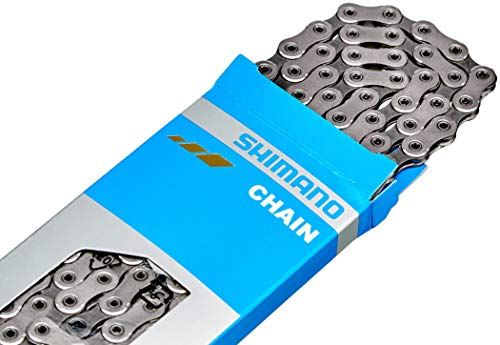 SHIMANO Unisex – Erwachsene Cnm9100 Ketten, Silber, 116 Glieder