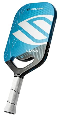 Selkirk LUXX Control Pickleball Paddle | Florek Carbon Fiber Pickleball Paddle with a Polypropylene X7 Core | The Pickle Ball Paddle Designed for Ultimate Power & Control | Invikta Blue
