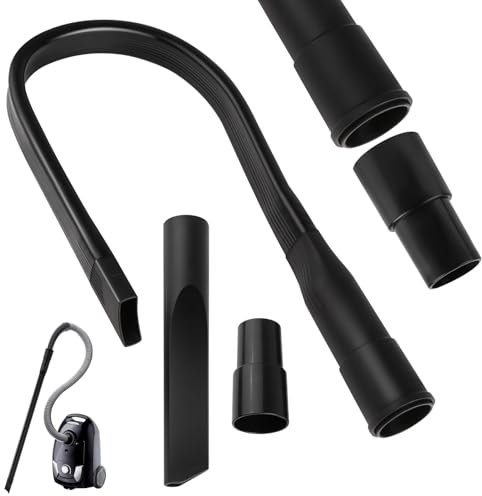 Lange Flexible Fugendüse Staubsauger, 62cm Staubsaugeraufsatz Heizkörper für Alle Staubsauger mit 35/32mm Anschluss, Universal Staubsauger Fugendüse für die Reinigung Unter Möbeln und Autositzen
