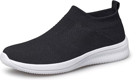 ADQ Zapatos Slip on Planos Caminar Mujer Zapatillas Casual Zapatos Diarios sin Cordones Ligeros Cómodos 37 EU
