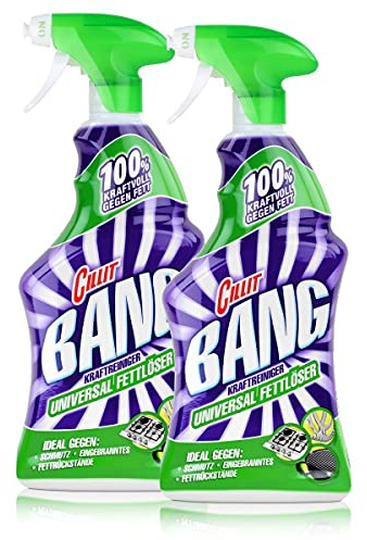 Cillit Bang Kraftrengörare universell fettlösare 750 ml sprayflaska (2-pack)