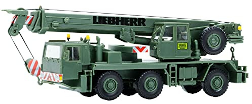 Kibri 18043 Bundeswehr LIEBHERR Mobilkran LTM 1050/3 - Spur H0