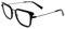 DSQUARED2 Brillen DQ5291 01A SHINY BLACK 51/19/145 Herren