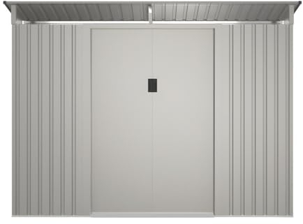 Vente-unique Gartenhaus Gerätehaus - Stahl - 3,24 m² - FOLCO