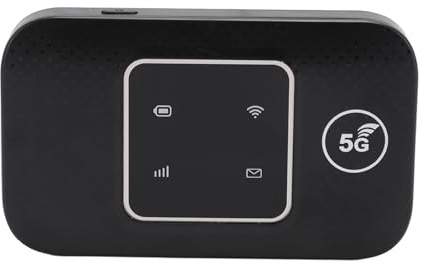 Hotspot Mobile, Hotspot Mobile 4G LTE con Slot per Scheda SIM, Fino a 10 Utenti Wi-Fi, Router WiFi Portatile, Modem WiFi USB per Viaggi, Affari