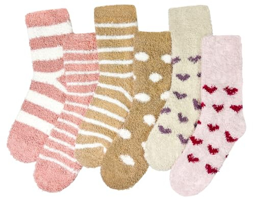 Calcetines de peluche para mujer 39-42, calcetines de peluche para mujer 35-38, calcetines fuzzy