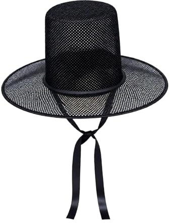 Amagogo Chapeau Traditionnel Coréen Créatif et Classique, Accessoire de Costume pour Adultes