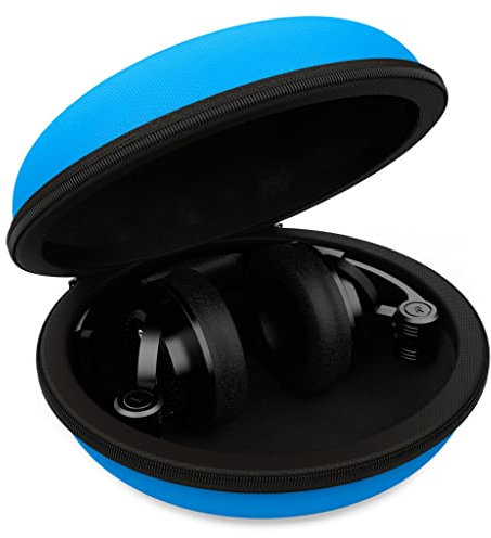 Audibax Atlanta Case 30 Blue Headphone Bolsa Funda para Auriculares Eva