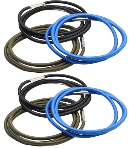 Mülleimer Gummibänder Set,6 Stück Mülleimer Gummibände Mülleimer Bänder Gummibänder für Mülleimer Große Gummibänder zum Befestigen und Binden von Mülleimern in Küchen,Schlafzimmern und im Freien