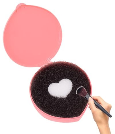Youngwier Spugna per la rimozione del colore dei pennelli da trucco secco, per la rimozione del colore, leggera, per la rimozione del colore, per il lavoro e la casa
