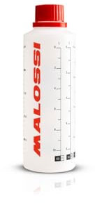 MALOSSI 3019790 doseur gradué 250 ml pour mélange d'huile essence 2 temps, flacon doseur réutilisable