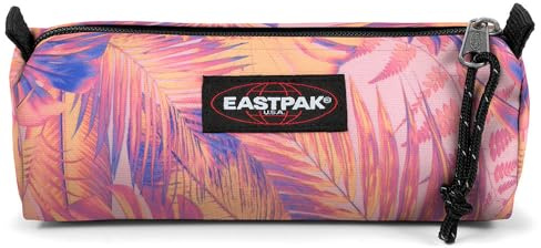 Eastpak Trousse à Crayons Simple Benchmark — Pochette de Papeterie zippée compacte avec Grand Compartiment Principal, 6 x 20.5 x 7.5 cm - Brize Retro Soft