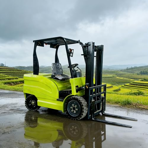 Carrello elevatore elettrico, carrello elevatore a controbilanciamento con luci a LED, carrelli elevatori elettrici compatti per impianti di conservazione frigorifera