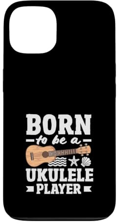 Born to Be A Ukulele Player Instrument à Cordes Vintage Coque pour iPhone 13