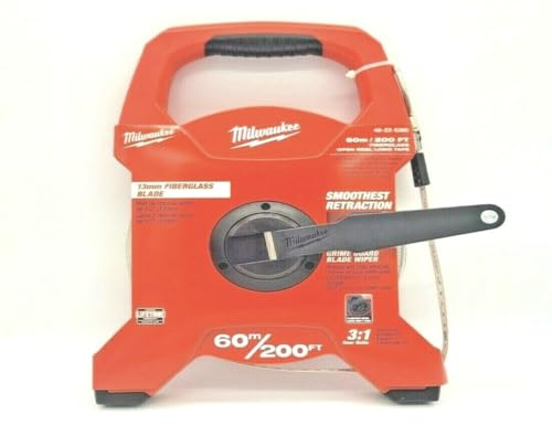 Milwaukee 48225360 Fiberglas-Klebeband, offen, Länge 60 m, Breite 13 mm