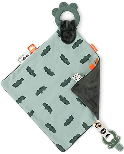 Done by Deer Schmusetuch Croko Green