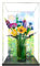 Acrylic Display Case for Lego Icons Wildflower Bouquet 10313 - Showcase, Protect & Decorate Model with Dustproof Storage,Gifts (Background B)