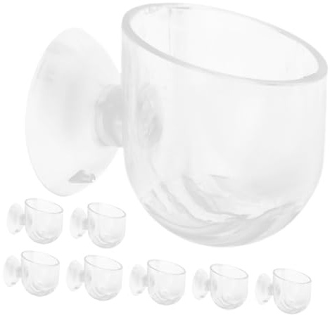 8pcs Aquarium Plant Holder Planting Cups Fish Tank Decor Betta Fish Tank Accessories Aquatic Plant Planter Holders