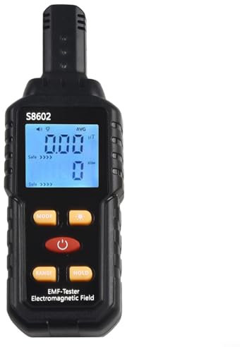Geiger Detector de radiación nuclear contador, Dosímetro detector de radiación 3 en 1, dosímetro digital de radiación con pantalla LCD portátil