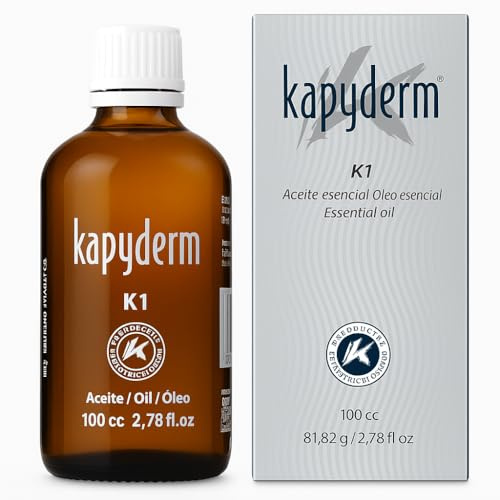 KAPYDERM Antigrasa K1 profesional solución capilar 100 ml que ayuda a purificar el cuero cabelludo y equilibrar piel seborreica, ideal para cabello graso con caspa y exceso de sebo