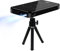 4K Beamer, Portable 3D HD Smart DLP Pocket Projektor, 20.000 Stunden Lichtlebensdauer, for Android 6.0 Heimkino Videobeamer, Unterstützt DC IN, HD IN, HDMI, USB