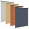 bobodeco Verdunklungsrollo ohne Bohren & mit Bohren, Verdunkelungsrollo Klemmfix, Dunkelblau 45x130cm (BxH), Thermorollo Sichtschutz und Sonnenchutz, Rollos Hitzeschutz für Fenster & Tür