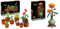 LEGO Botanical Collection Tiny Plants Icons Chrysanthemum Flower Building Set Bundle Artificial Plant Gift for Women Men Her or Him 10329 + 10368